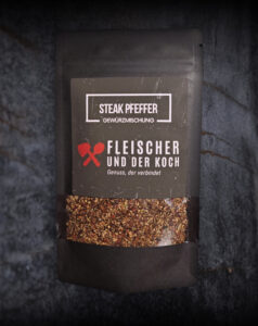FuK Pfeffer & Flamme Steakpfeffer - Grill- und Steak Gewürzmischung von Fleischer und der Koch