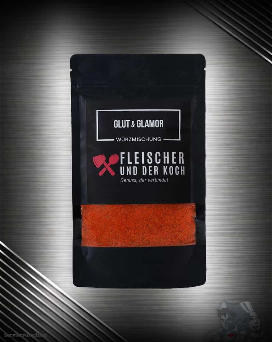 Glut-und-Glamor-Gewürz3 FuK Glut und Glamor Magic Dust Rub für BBQ, Fleisch und Grillgerichte