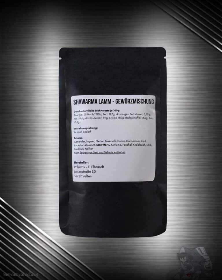 FuK Hammelhammer Shawarma Lamm Gewürzmischung für Lamm und orientalische Grillgerichte