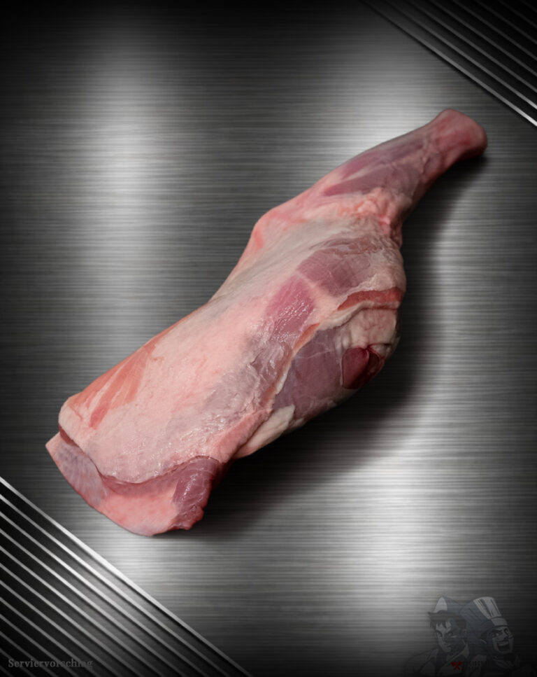 Lammschulter (halber Rücken) aus Neuseeland – Weideaufzucht, milder Geschmack, vielseitig für Schmor- & Grillgerichte