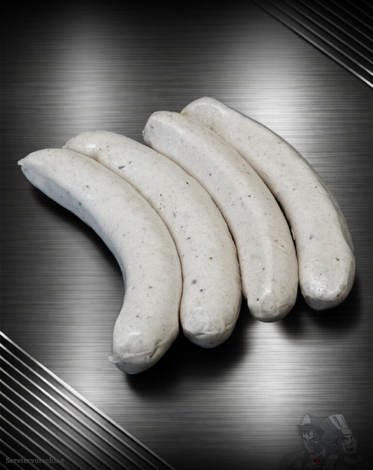 Original Thüringer Rostbratwurst (g.g.A.) frisch gegrillt auf dem Rost