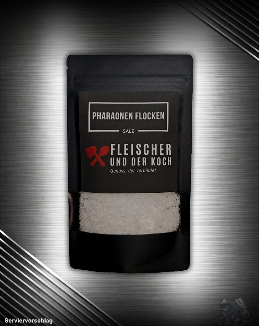 FuK Pharaonen-Flocken Fleur de Sel Pyramiden Salz FuK Pharaonen-Flocken Fleur de Sel Pyramiden Salz als edles Fingersalz
