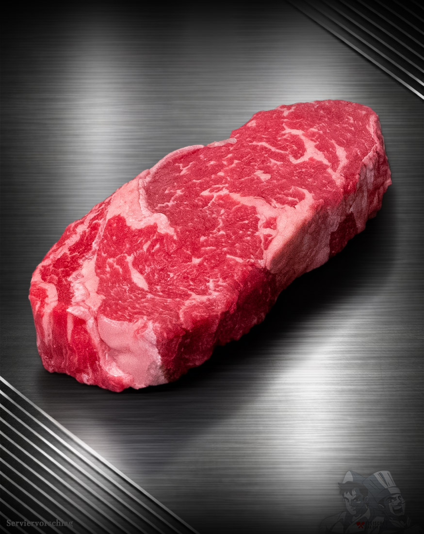 Ribeye-Steak-Argentinien-Black-Angus Ribeye Steak Argentinien aus Black Angus Rind im rohen Zuschnitt