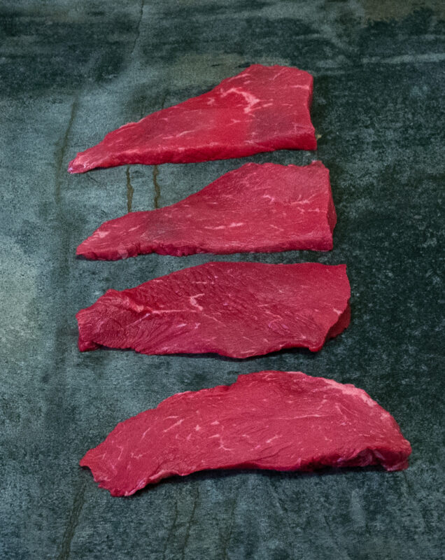FuK Raclette Fleisch | Hüfte Argentinien | 400g (4x 100g)