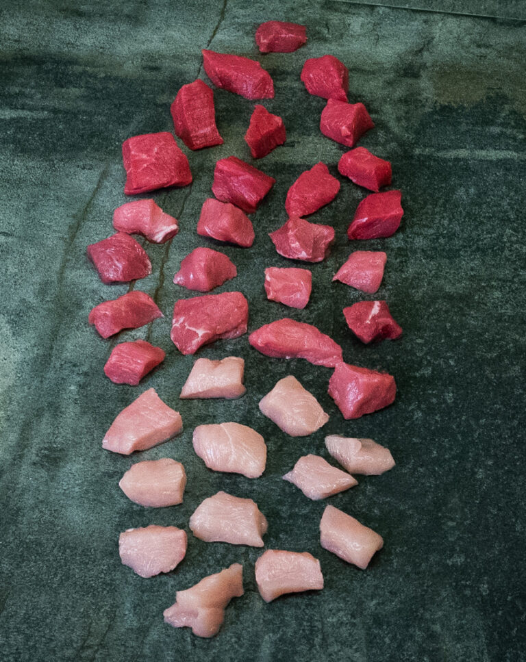 Fondue Silvester Bundle mit drei ausgewählten Filetsorten aus Deutschland