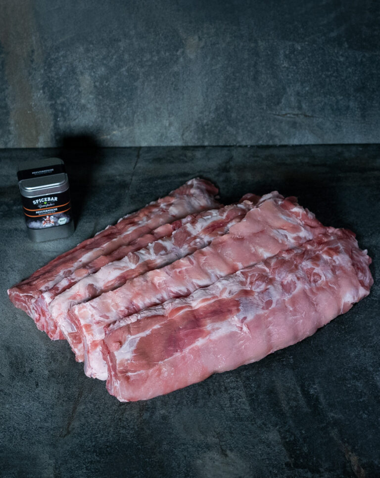 030 BBQ Baby Back Ribs Pack – Premium Baby Back Ribs vom Duroc Schwein