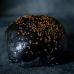 Bekabuns Black Burger Buns Gourmet Brioche-Brötchen schwarz