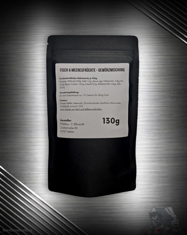 Küstenkuss – Aromatische Fisch & Meeresfrüchte Gewürzmischung