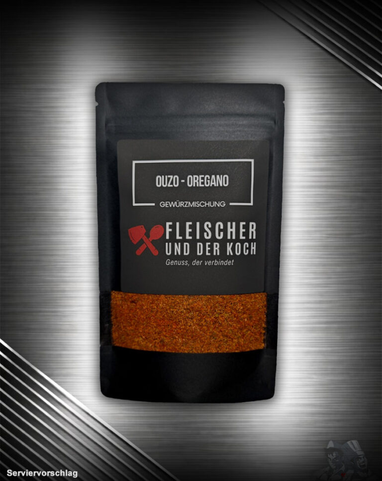 FuK Ouzo Oregano - Griechisches Grillgewürz für mediterrane Grillgerichte