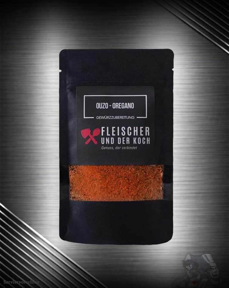 FuK Ouzo Oregano griechisches Grillgewürz für Fleisch, Geflügel und Grillgerichte