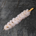 Garnelen-Spieß | Garnelenspieß | ohne Darm, roh, geschält | 50g