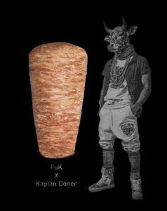 Original Berliner Döner Kebab mit regionalem Kalbfleisch am Drehspieß