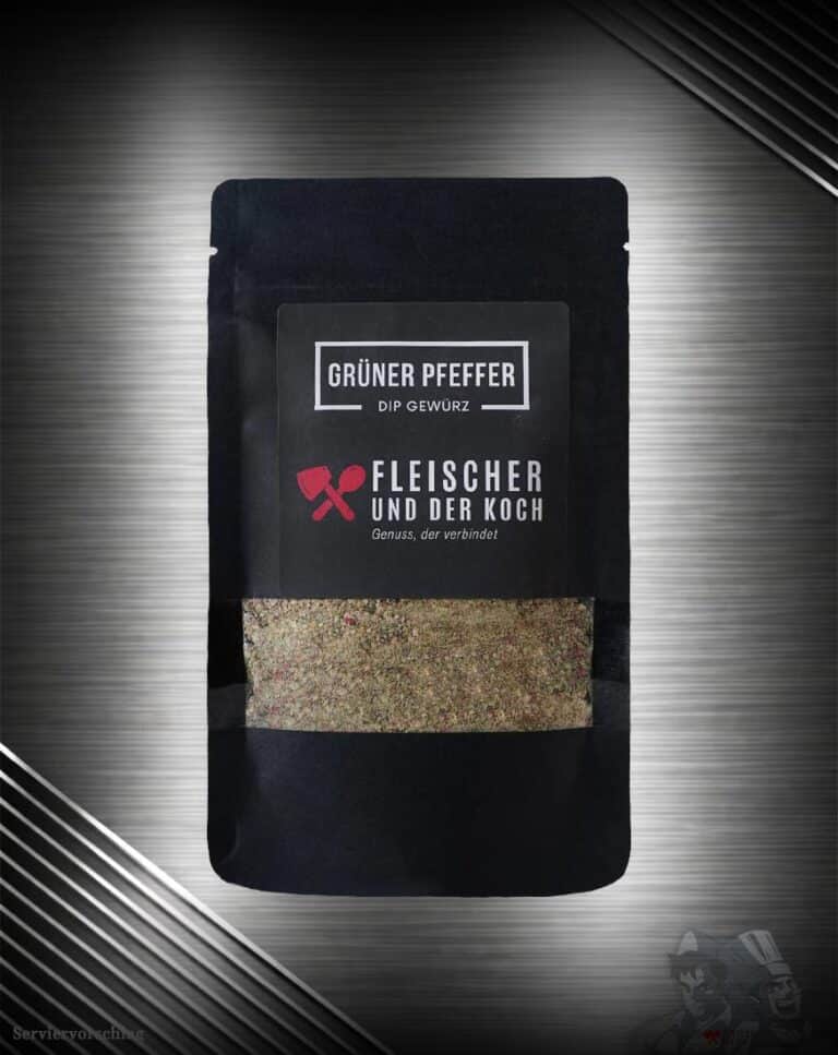 FuK Grüner Pfeffer Dip Gewürz für Dips, Saucen und Grillgerichte