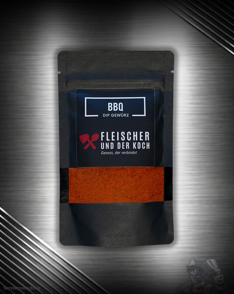 BBQ Dip in einer Schale mit rauchig-süßer Note