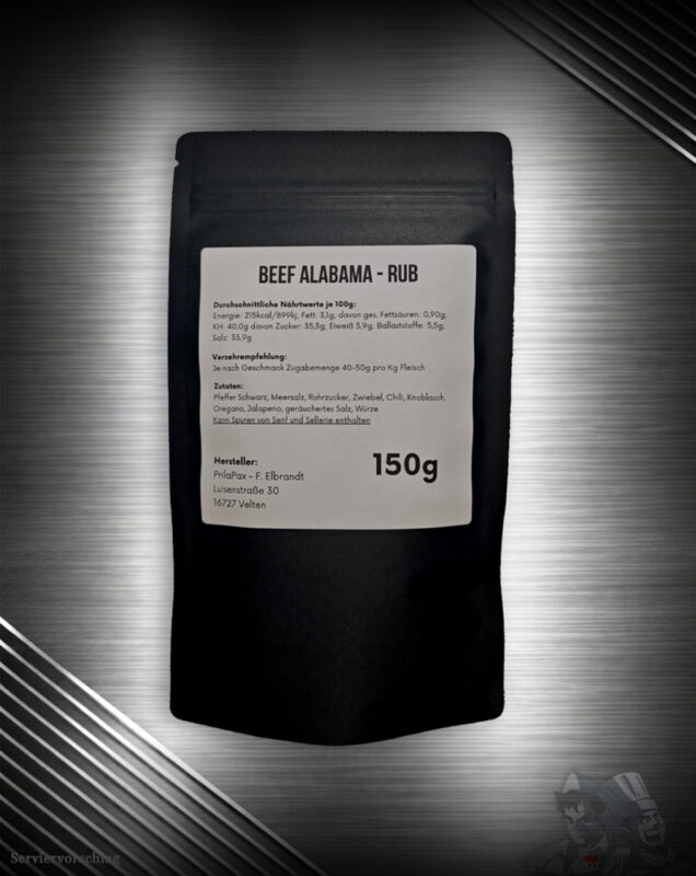 FuK Bama & Bark – Der süß-pikante Beef Rub Alabama