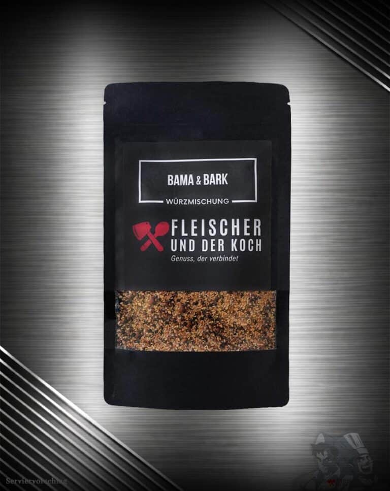Bama und Bark Gewürz für BBQ, Smoker und Grillgerichte