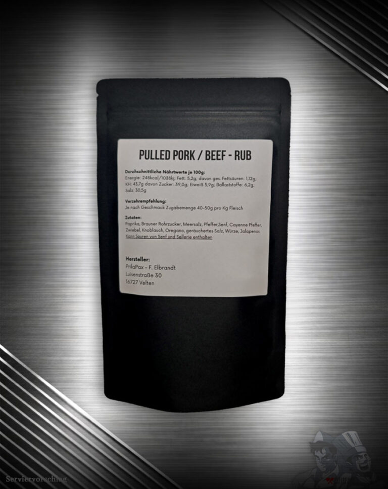 FuK Zupf & Zauber – Der pfeffrig-süße Pulled Pork Rub