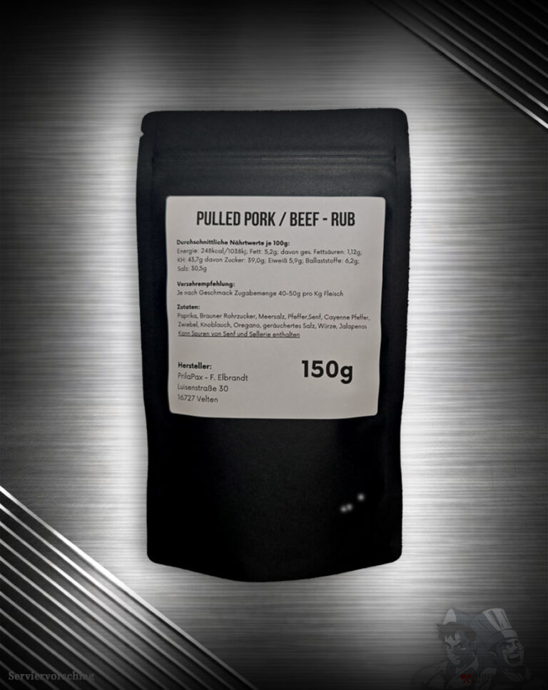 FuK Zupf & Zauber – Der pfeffrig-süße Pulled Pork Rub