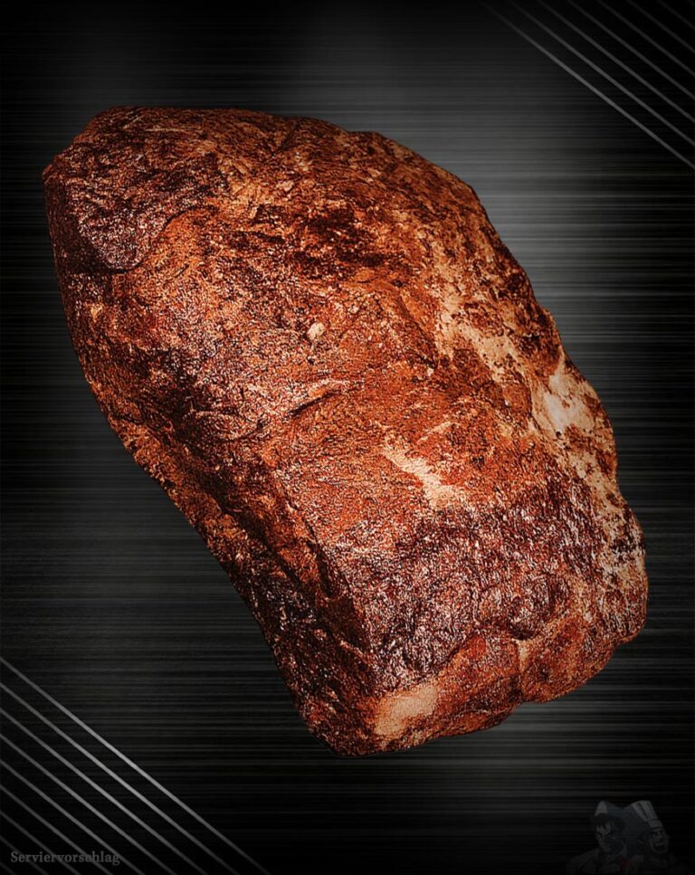 Rohes Schweinenackenstück für Pulled Pork, vakuumiert und fein marmoriert auf neutralem Untergrund.