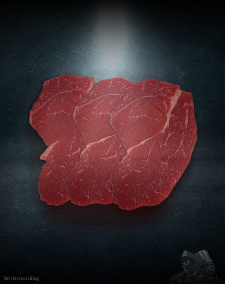 Fläminger Kalbsminutensteak aus der Region, zart und genussvoll