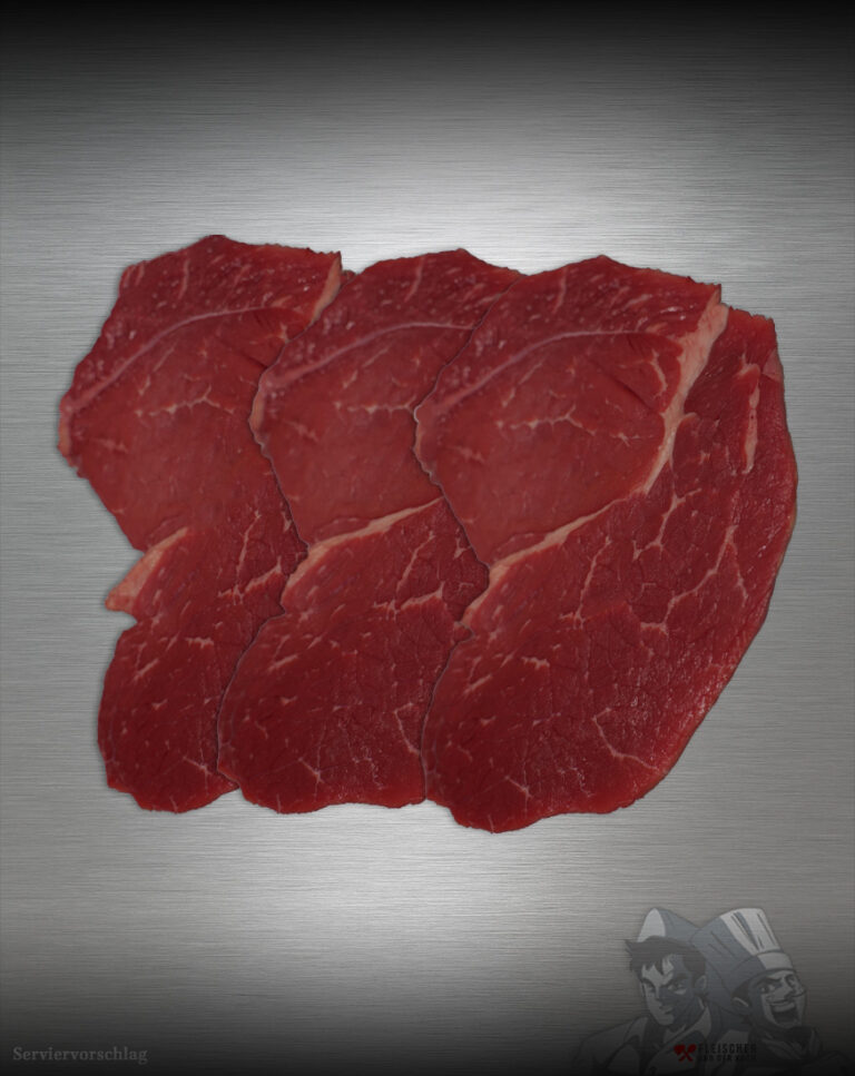 Kalbsminutensteak Berlin-Brandenburg, frisch vakuumverpackt