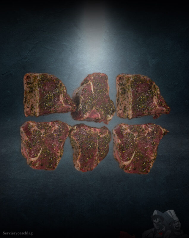 Lammkotelett mariniert vom Müritzer Weidelamm