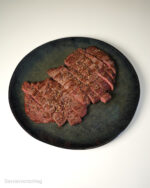 Michalski Flanksteak von der deutschen Weidefärse gegrillt
