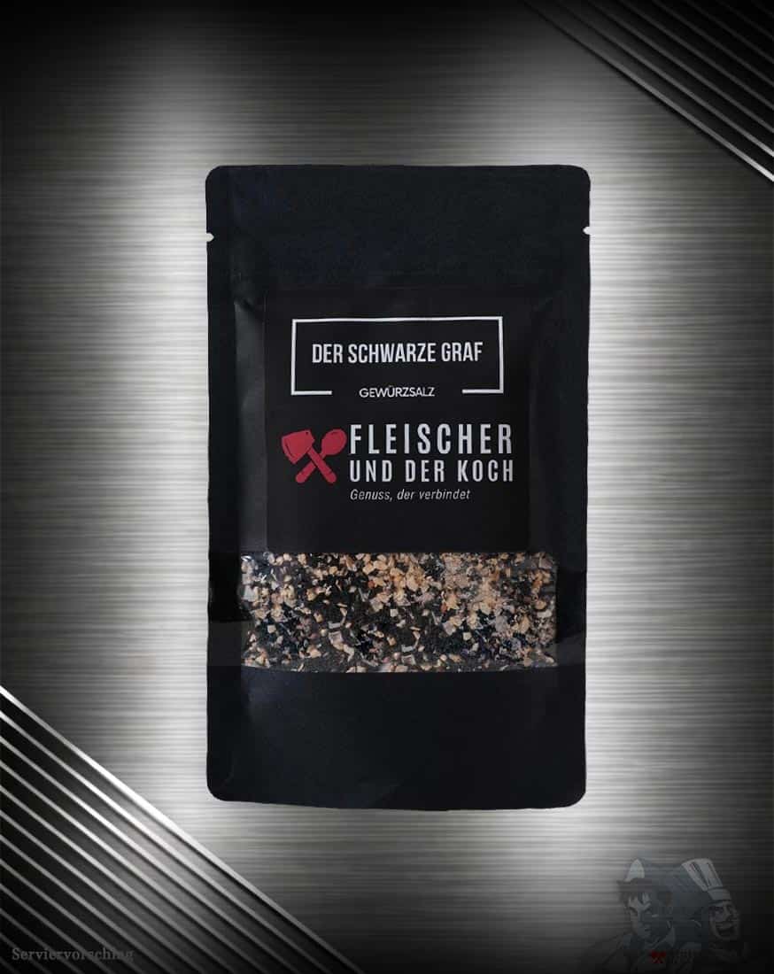 Der-Schwarze-Graf-Gewürz3 Der Schwarze Graf Gewürz für Fleisch, BBQ und Grillgerichte
