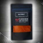 Buletten Gewürzmischung Bulettenblut von Fleischer und der Koch im schwarzen Standbeutel