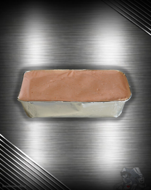 Fleischkäse klassisch aus Deutschland im Rohzustand auf hochwertigem Hintergrund