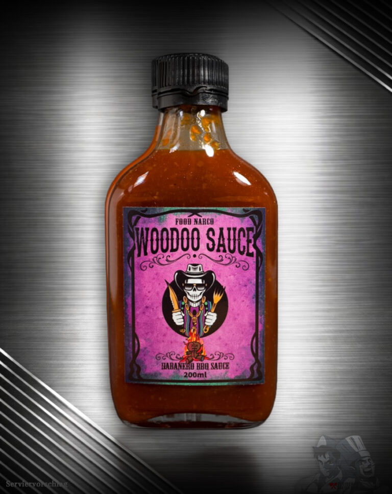 Sauce Narco Woodoo Food à saveur habanero et barbecue