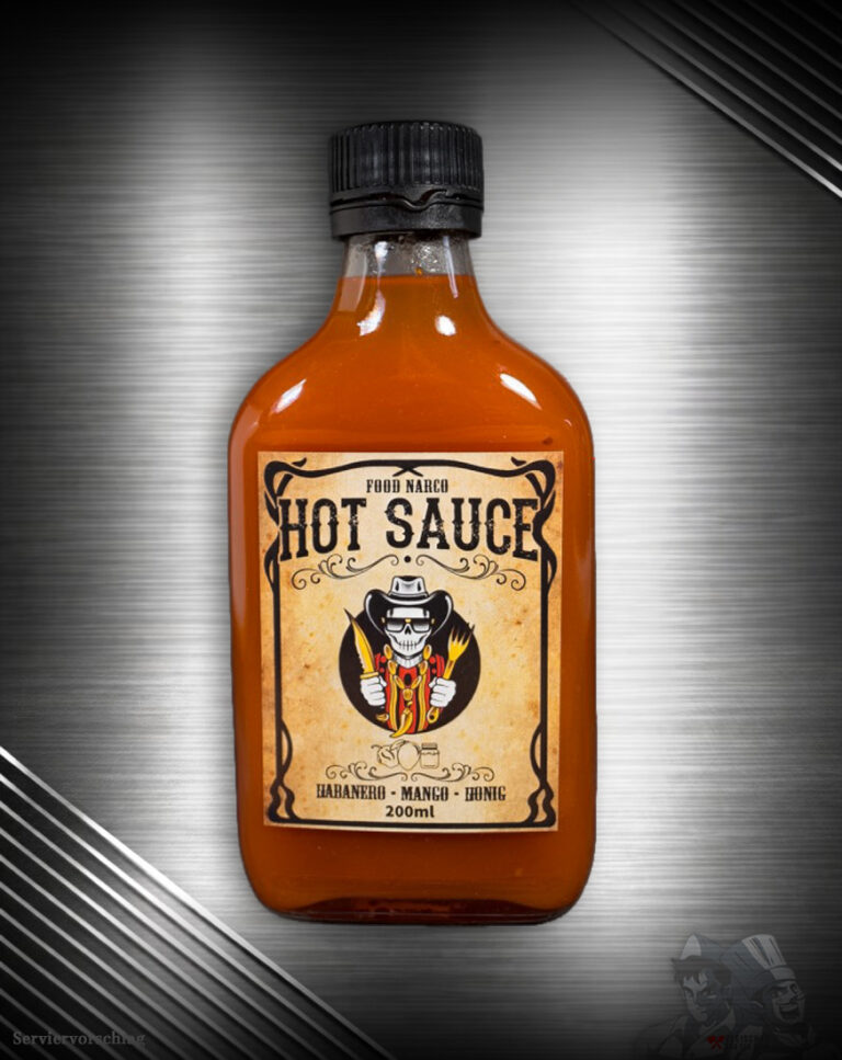 Sauce piquante Narco Food Habanero Mangue Miel aux épices fruitées