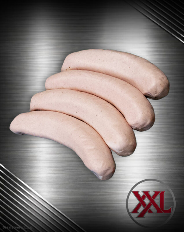 Berliner Currywurst mit Darm XXL