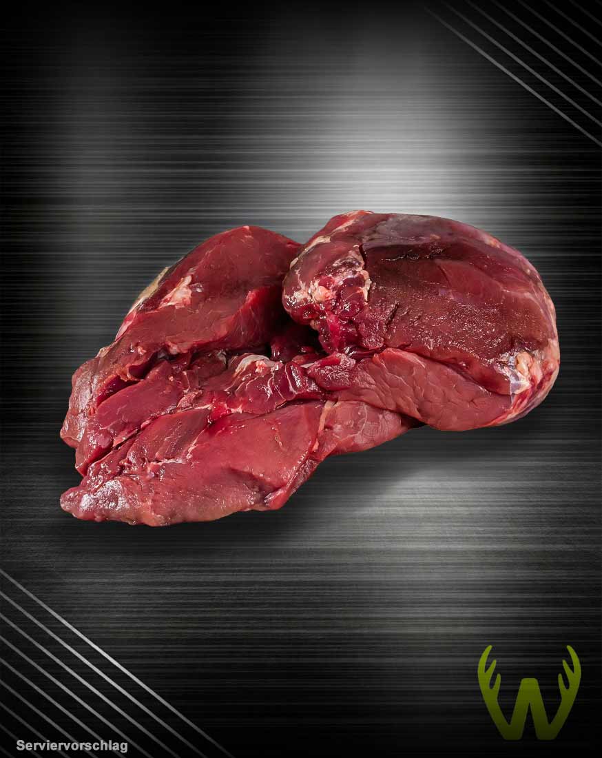 Wildschweinkeule mit Knochen aus regionaler Jagt Wildschweinkeule mit Knochen aus regionaler Jagt von Wildjäger.