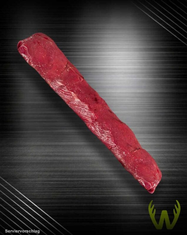 Rohes Rückenfilet vom Reh von Wildjäger