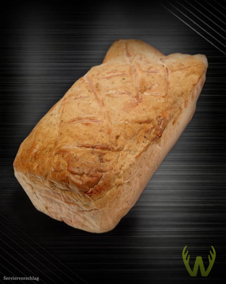 Wildfleischkäse aus deutscher Jagd von Wildjäger im Stück